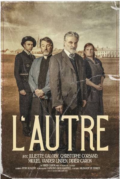 Affiche de la pièce L'autre - Avignon 2026 Théâtre Buffon