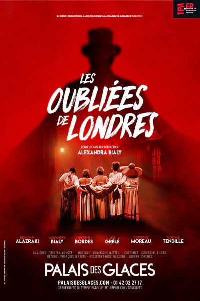 Affiche de la pièce Les oubliées de Londres